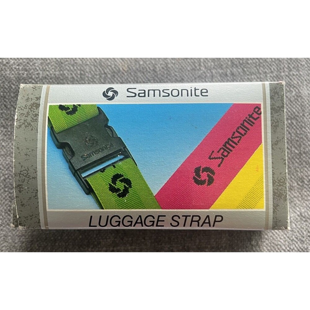 Samsonite Travel Luggage Strap Sure Close Buckle 2216 Adjusts up to 72” New